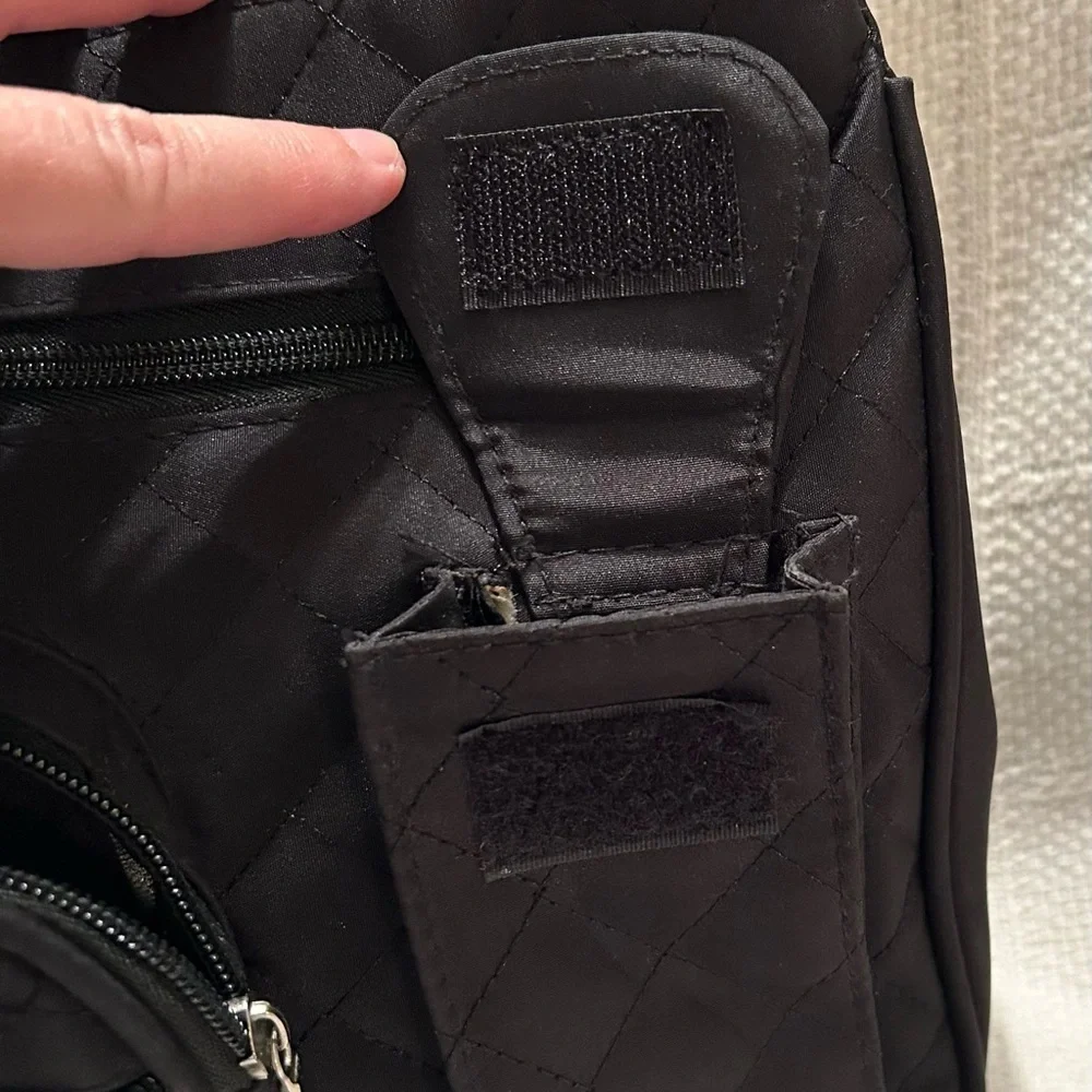Black Quilted Shoulder Bag